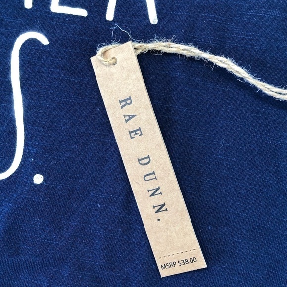 Rae dunn summer vibe tee navy small. - Picture 4 of 7